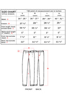 Sakkas Cotton Blend Solid Color Footless Stretch Leggings - Made in USA