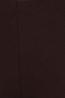 Sakkas Cotton Blend Solid Color Footless Stretch Leggings - Made in USA