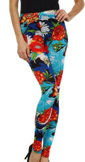 Sakkas Graphic Print Fashion Leggings#color_ClassicalFlower