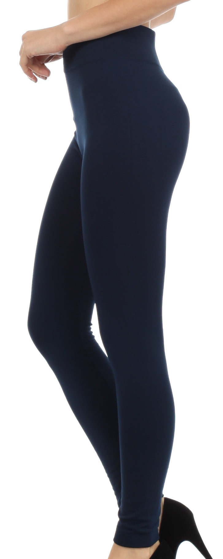 Sakkas Warm Soft Fleece Lined High Waist Leggings