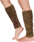 Ultra Soft Lightweight Tagless Magic Stretch Leg Warmers#color_DarkOlive