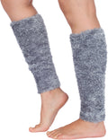 Ultra Soft Lightweight Tagless Magic Stretch Leg Warmers#color_Grey