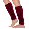 Ultra Soft Lightweight Tagless Magic Stretch Leg Warmers#color_Winterberry