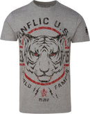 Sakkas Anton Mens Crew-neck  Short Sleeve Cotton T-shirt Large Monogram