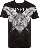 Sakkas Radley Metallic Contrast Wing Mens T-Shirt