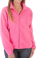 Ladies / Womens Full-Zip Anti-Pilling Performance Fleece Jacket#color_Pink