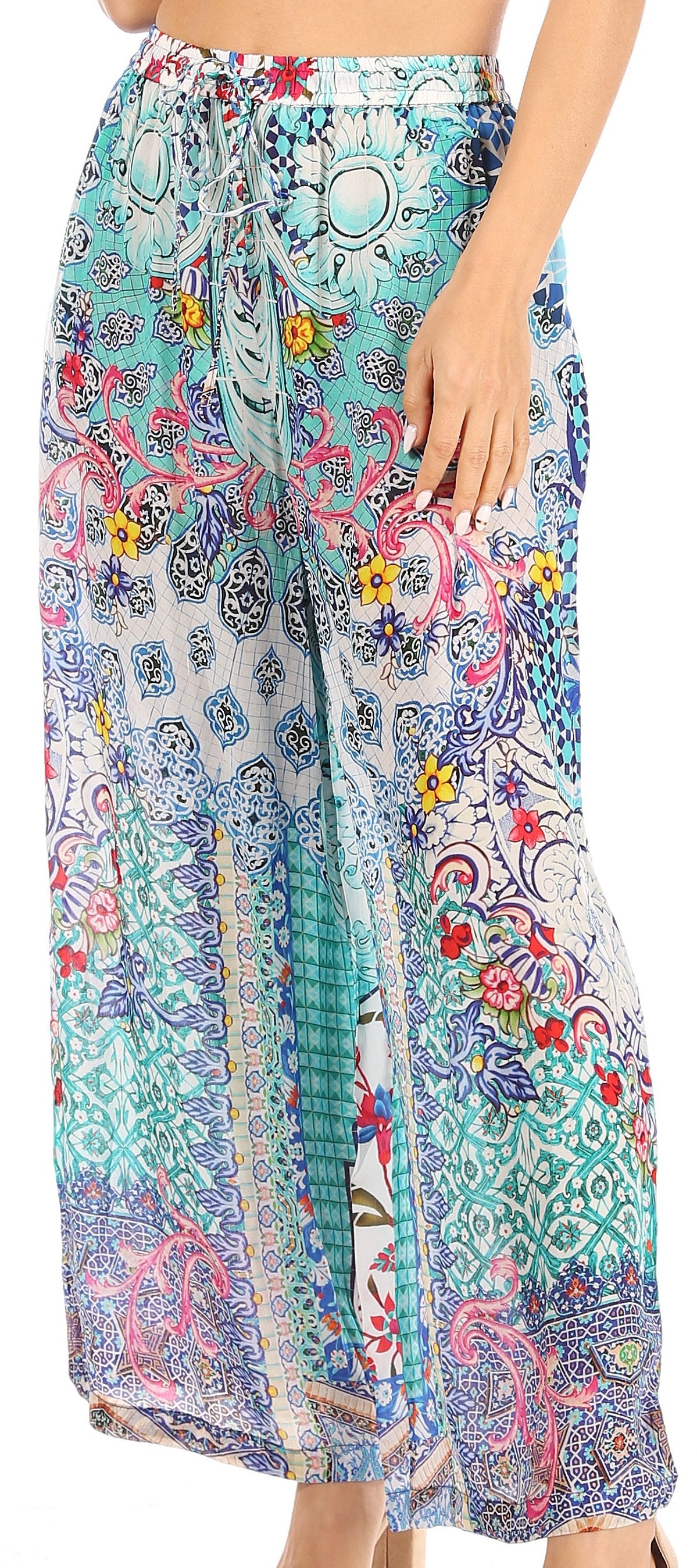 Lot De 3 Pantalons Larges Palazzos - Taille Unique, Neufs Avec étiquettes - Matière Sans Repassage