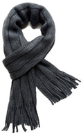 Sakkas Taylor Striped Unisex Scarf#color_ThinStripeCharcoal