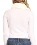 Sakkas Mellah Long Wide Soft Fuzzy Furry Fur Infinity Fall Winter Wrap Scarf