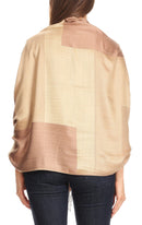 Sakkas Nicola Reversible Warm and Soft Unisex Scarf Stole Wrap Solid Color-block