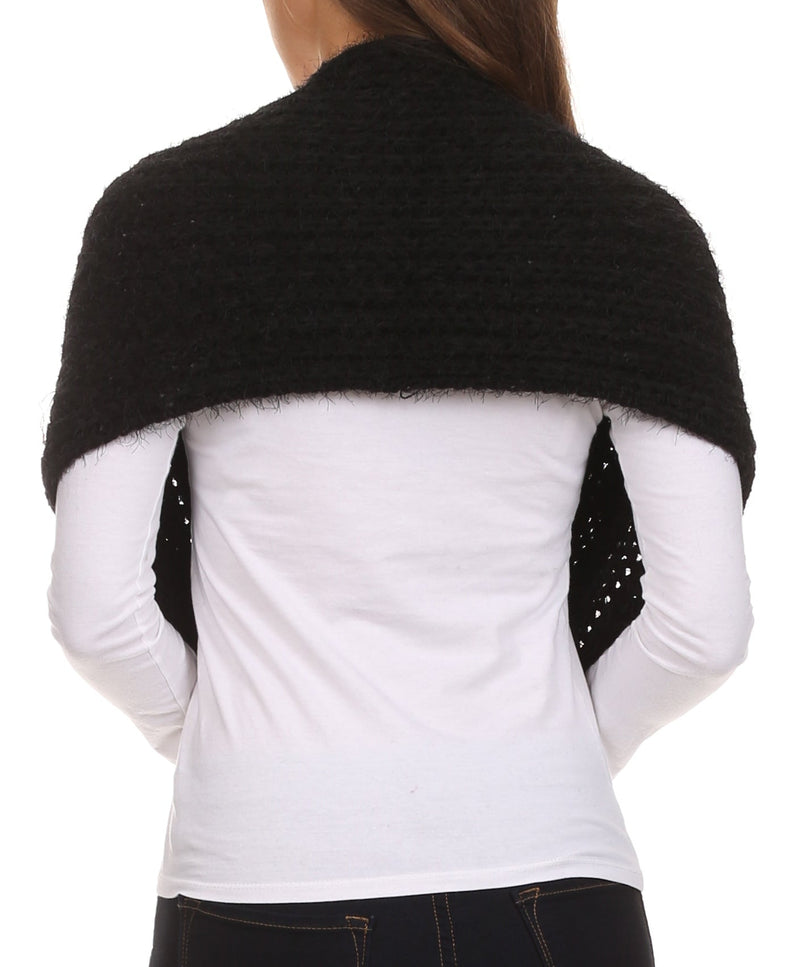 Sakkas Grecia Women's Solid Long Extra Soft Textured Winter Scarf