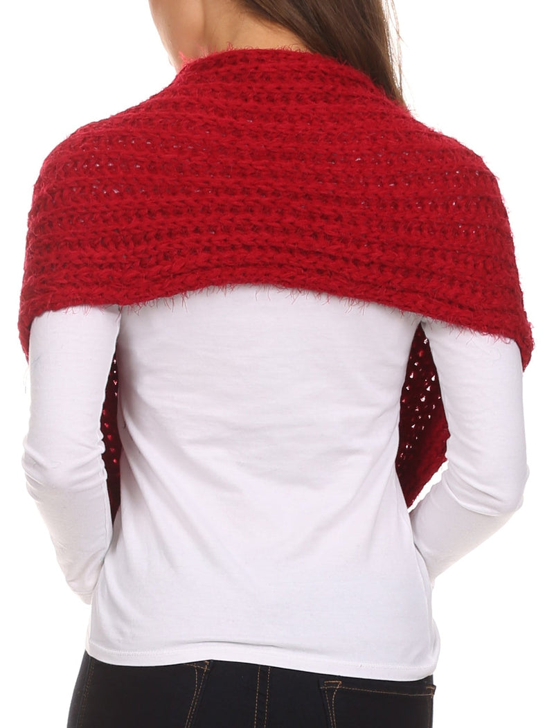 Sakkas Grecia Women's Solid Long Extra Soft Textured Winter Scarf