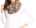 Sakkas Abhy  Soft Fall Winter Furry Infinity Wrap Scarf#color_2-Grey