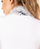 Sakkas Abhy  Soft Fall Winter Furry Infinity Wrap Scarf