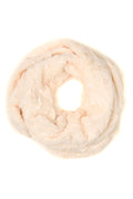 Sakkas Abhy  Soft Fall Winter Furry Infinity Wrap Scarf#color_5-Cream