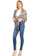 Sakkas Martinna Women's Winter Warm Super Soft and Light Pattern Shawl Scarf Wrap