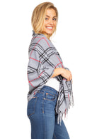 Sakkas Martinna Women's Winter Warm Super Soft and Light Pattern Shawl Scarf Wrap