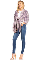 Sakkas Martinna Women's Winter Warm Super Soft and Light Pattern Shawl Scarf Wrap