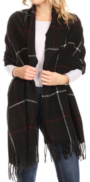 Sakkas Martinna Women's Winter Warm Super Soft and Light Pattern Shawl Scarf Wrap