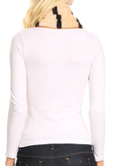 Sakkas Colette Faux Mink Warm Winter Soft Luxurious KeyHole Scarf