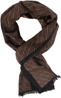 Sakkas Alvise Casual Variety Patterned Unisex Scarf Super Soft and Warm#color_YC16128-Beige 