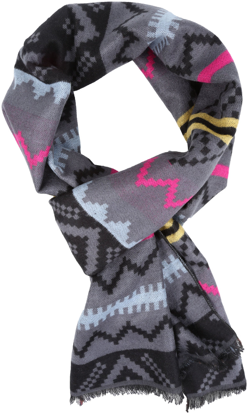 Sakkas Alvise Casual Variety Patterned Unisex Scarf Super Soft and Warm