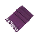 Sakkas Large Soft Silky Pashmina Shawl Wrap Scarf Stole in Solid Colors