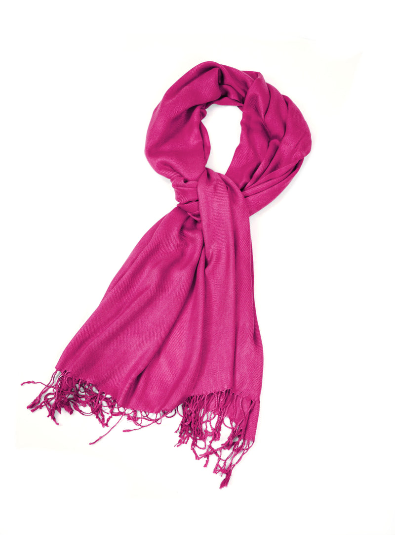 Sakkas Large Soft Silky Pashmina Shawl Wrap Scarf Stole in Solid Colors