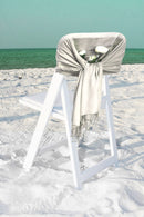 Sakkas Large Soft Silky Pashmina Shawl Wrap Scarf Stole in Solid Colors