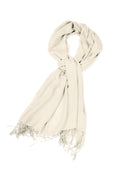 Sakkas Large Soft Silky Pashmina Shawl Wrap Scarf Stole in Solid Colors