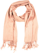 Sakkas 78" X 28" Rayon from Bamboo Soft Solid Pashmina Feel Shawl / Wrap / Stole