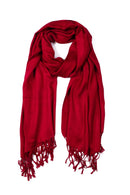 Sakkas 78" X 28" Rayon from Bamboo Soft Solid Pashmina Feel Shawl / Wrap / Stole