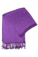 Sakkas 78" X 28" Rayon from Bamboo Soft Solid Pashmina Feel Shawl / Wrap / Stole