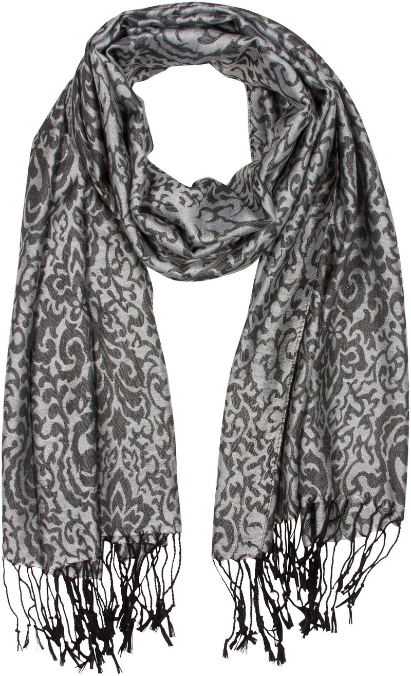 Sakkas Damask Pashmina Scarf / Stole / Wrap / Shawl