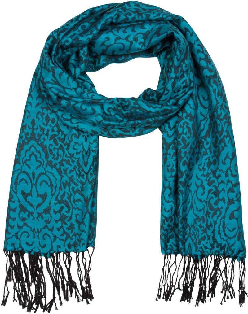 Sakkas Damask Pashmina Scarf / Stole / Wrap / Shawl