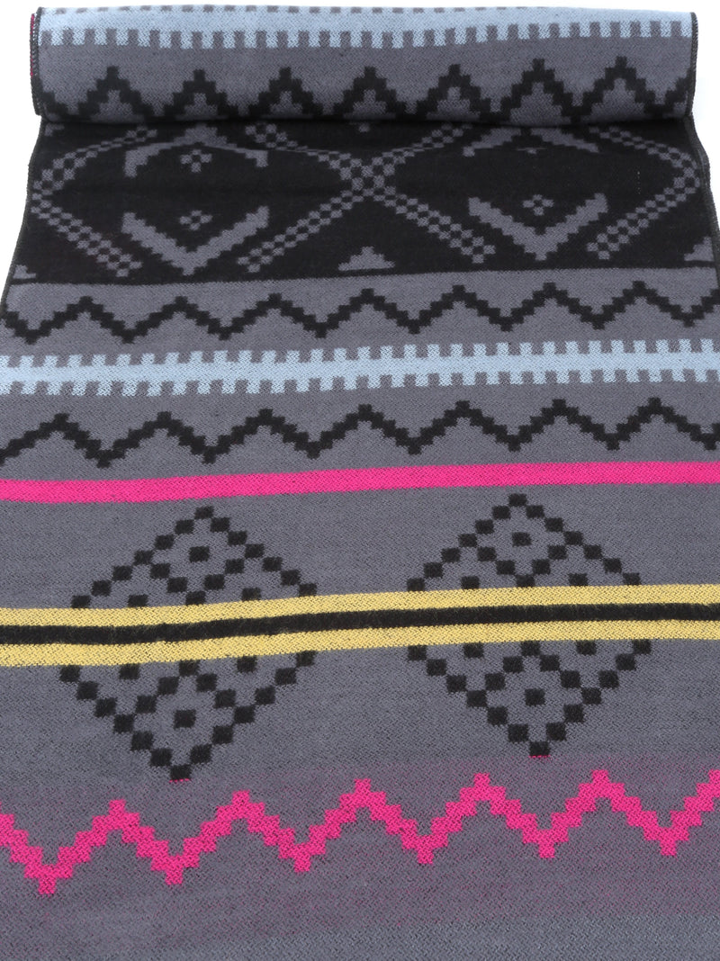 Sakkas Xayn Long Aztec Tribal Warm Patterned UniSex Cashmere Feel Scarf