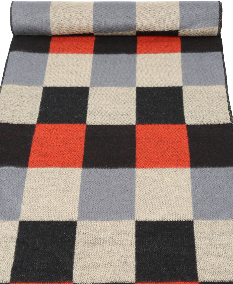 Sakkas Lawren Long Multi Colored Checkered Warm UniSex Cashmere Feel Scarf