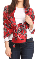 Sakkas Adele Floral Ornate Soft and Warm Pashmina Shawl Scarf Wrap Stole