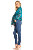 Sakkas Tawny Reversible Butterfly Pashmina/ Shawl/ Wrap/ Stole