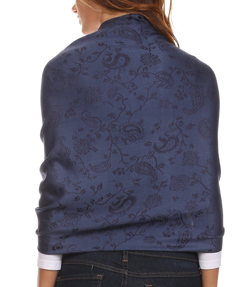 Sakkas Avril colorful allover Paisley Pashmina/ Shawl/ Wrap/ Stole