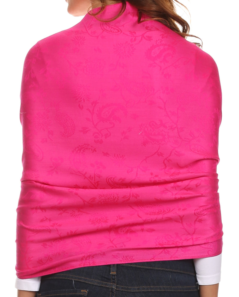Sakkas Avril colorful allover Paisley Pashmina/ Shawl/ Wrap/ Stole