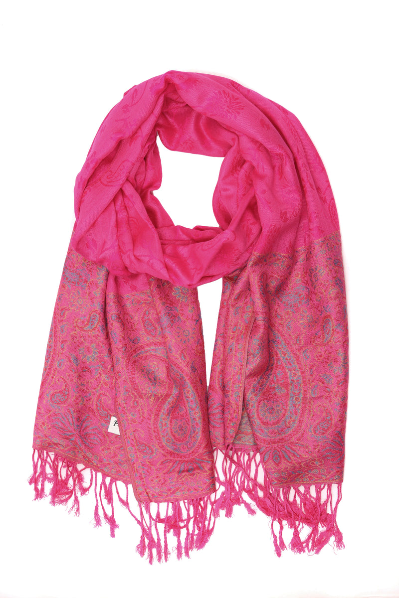 Sakkas Avril colorful allover Paisley Pashmina/ Shawl/ Wrap/ Stole