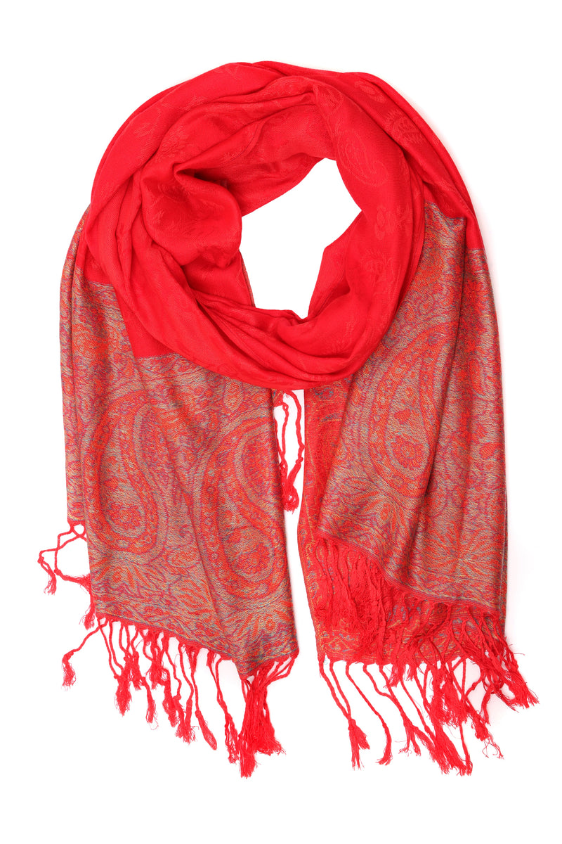 Sakkas Avril colorful allover Paisley Pashmina/ Shawl/ Wrap/ Stole
