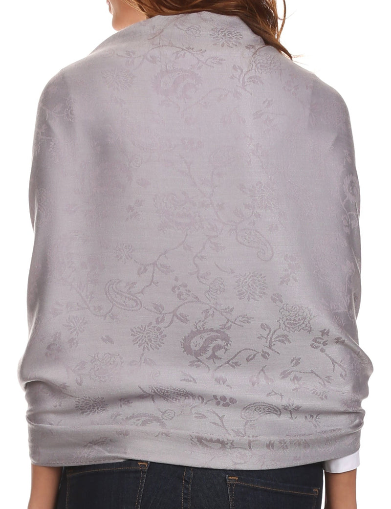 Sakkas Avril colorful allover Paisley Pashmina/ Shawl/ Wrap/ Stole