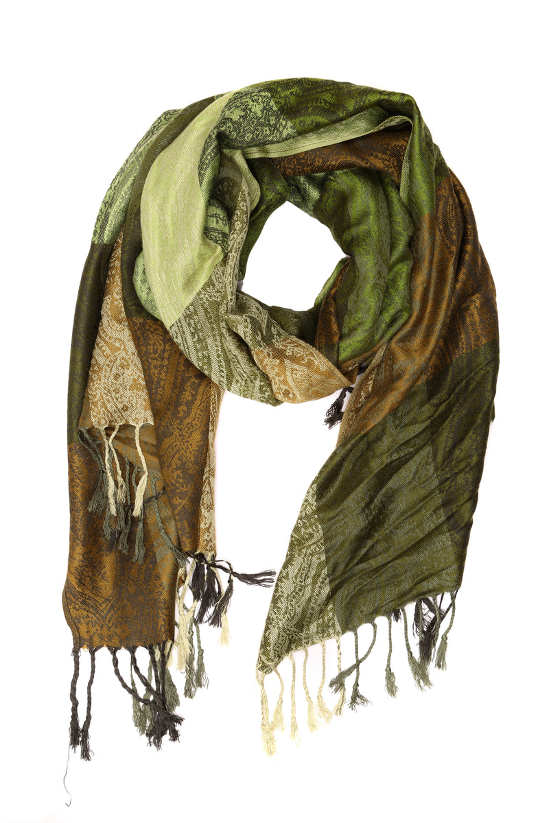 Sakkas Avril colorful allover Paisley Pashmina/ Shawl/ Wrap/ Stole