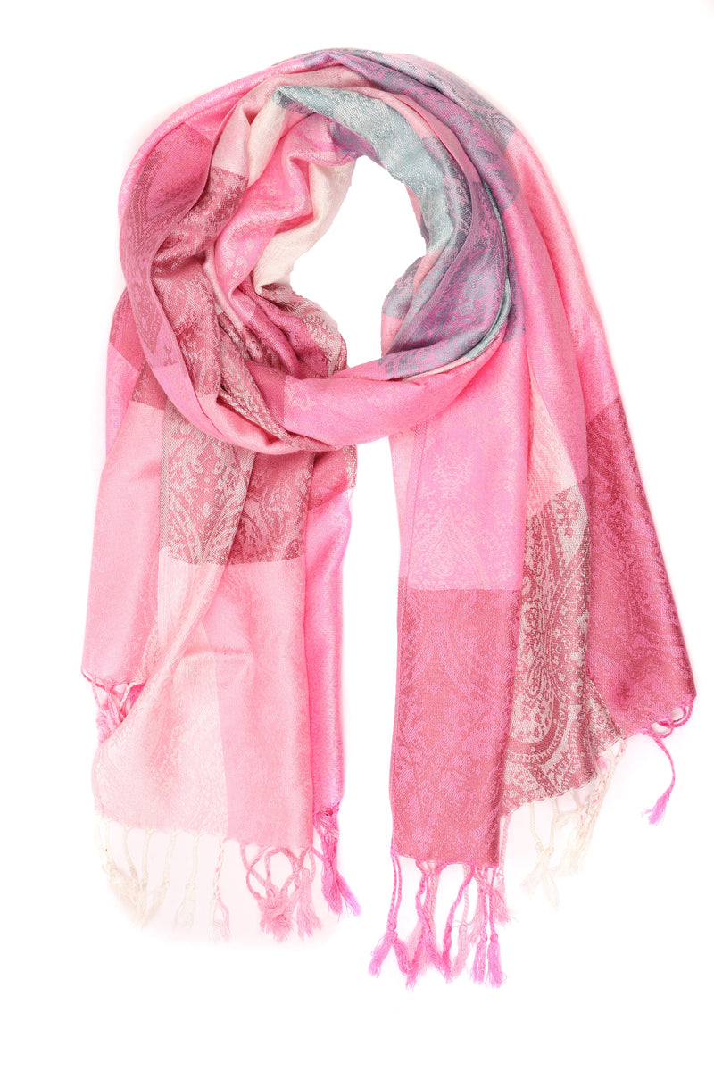 Sakkas Avril colorful allover Paisley Pashmina/ Shawl/ Wrap/ Stole