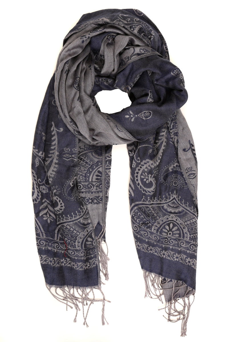 Sakkas Megan Large Paisley Pashmina/ Shawl/ Wrap/ Stole