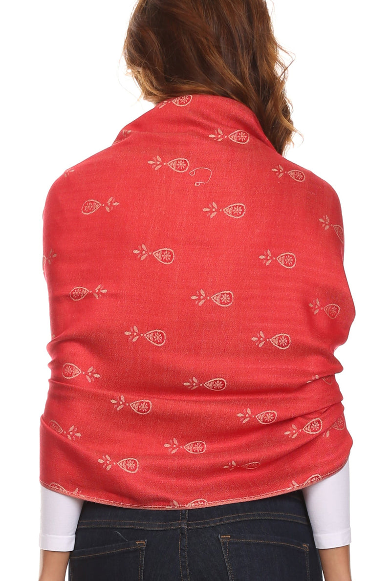 Sakkas Megan Large Paisley Pashmina/ Shawl/ Wrap/ Stole