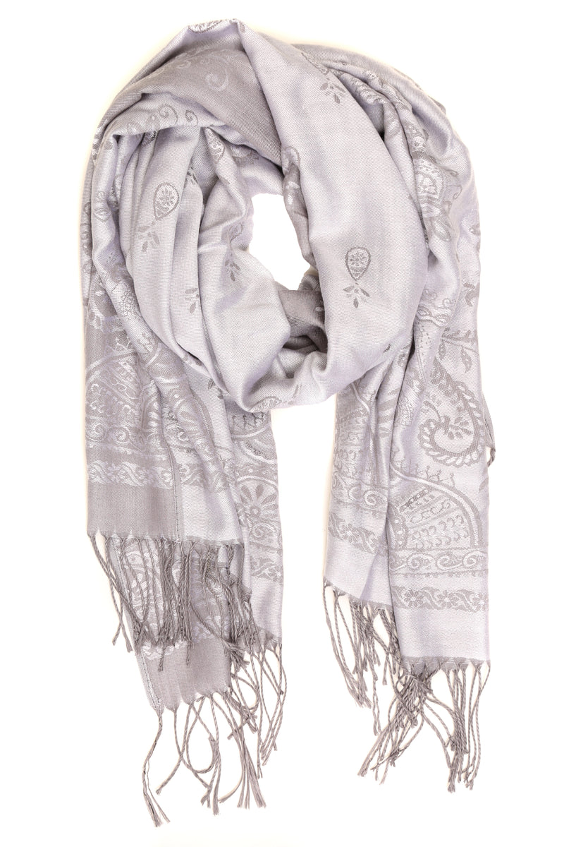 Sakkas Megan Large Paisley Pashmina/ Shawl/ Wrap/ Stole