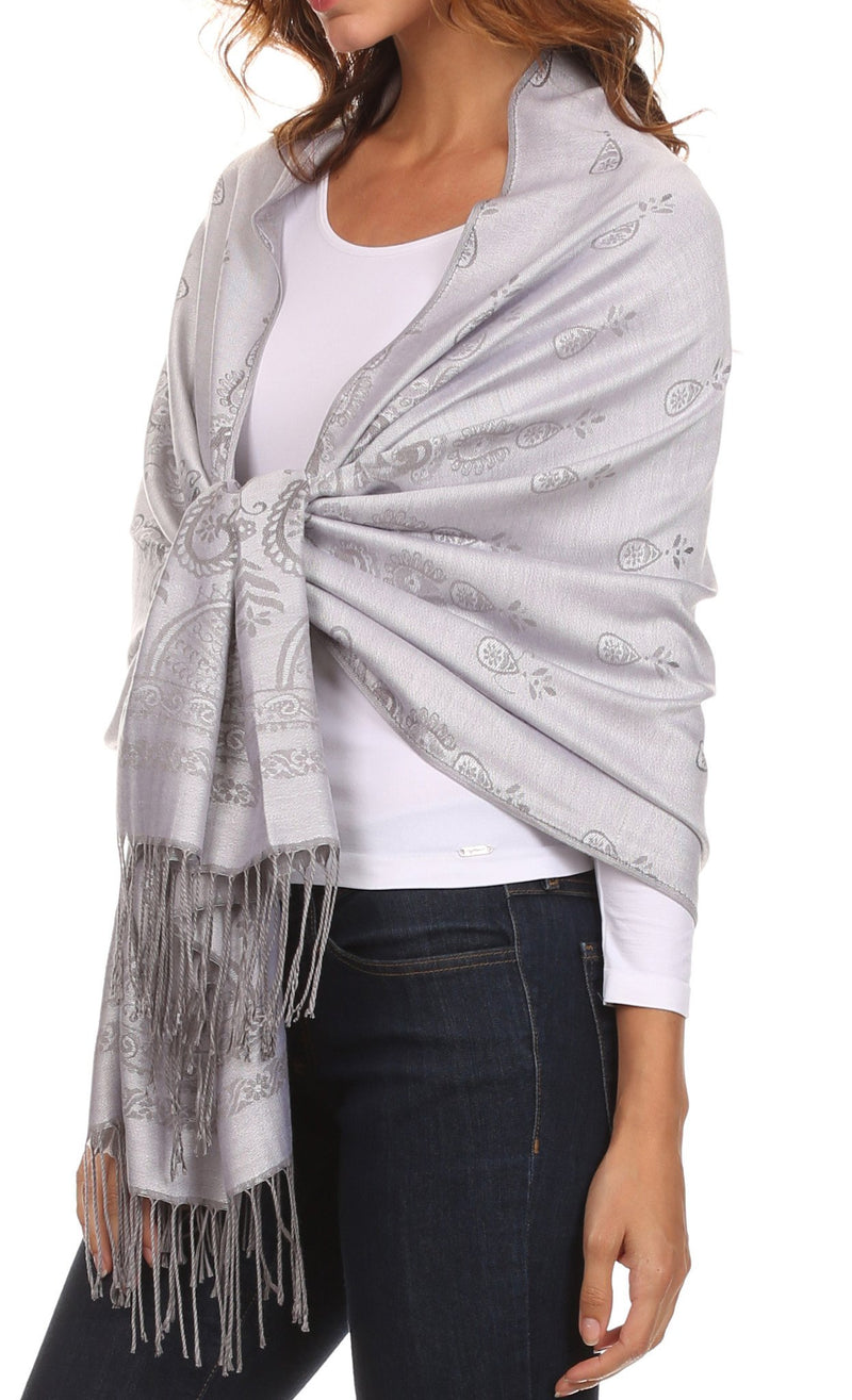 Sakkas Megan Large Paisley Pashmina/ Shawl/ Wrap/ Stole